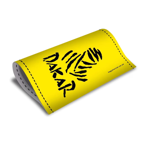 car tag - Tag Your Car - DAKAR - Vertical