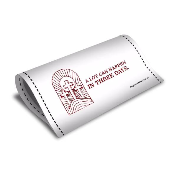 car tag - Tag Your Car - Three Days