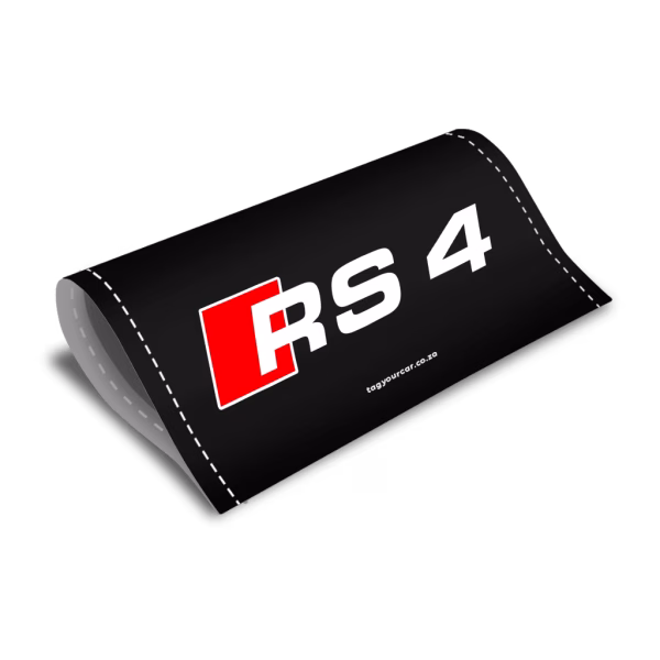 Tag Your Car - Audi RS4 - front - car tag
